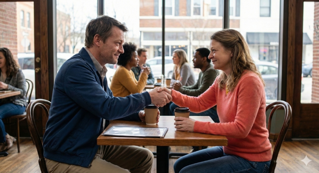 Перша зустріч - щасливі разом